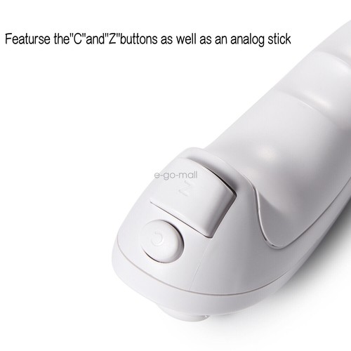2 Pack Wii Nunchuck of Black Nintendo nunchucks for Nintendo Wii or Wii U Remote - Picture 21 of 52