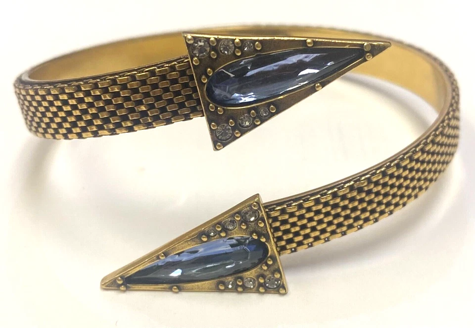 HSN Nicole Romano "Elms" Triangular Arrow Cuff Bracelet Foto 2 de 4