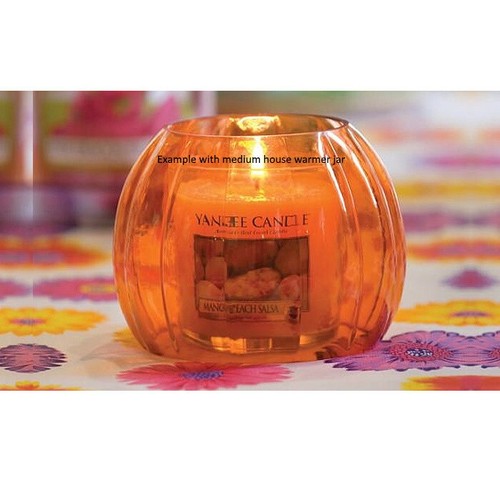 Yankee Candle Spun Sugar Peach Mango Last Paradise Large Medium Candle Jar Cover - Picture 21 of 21