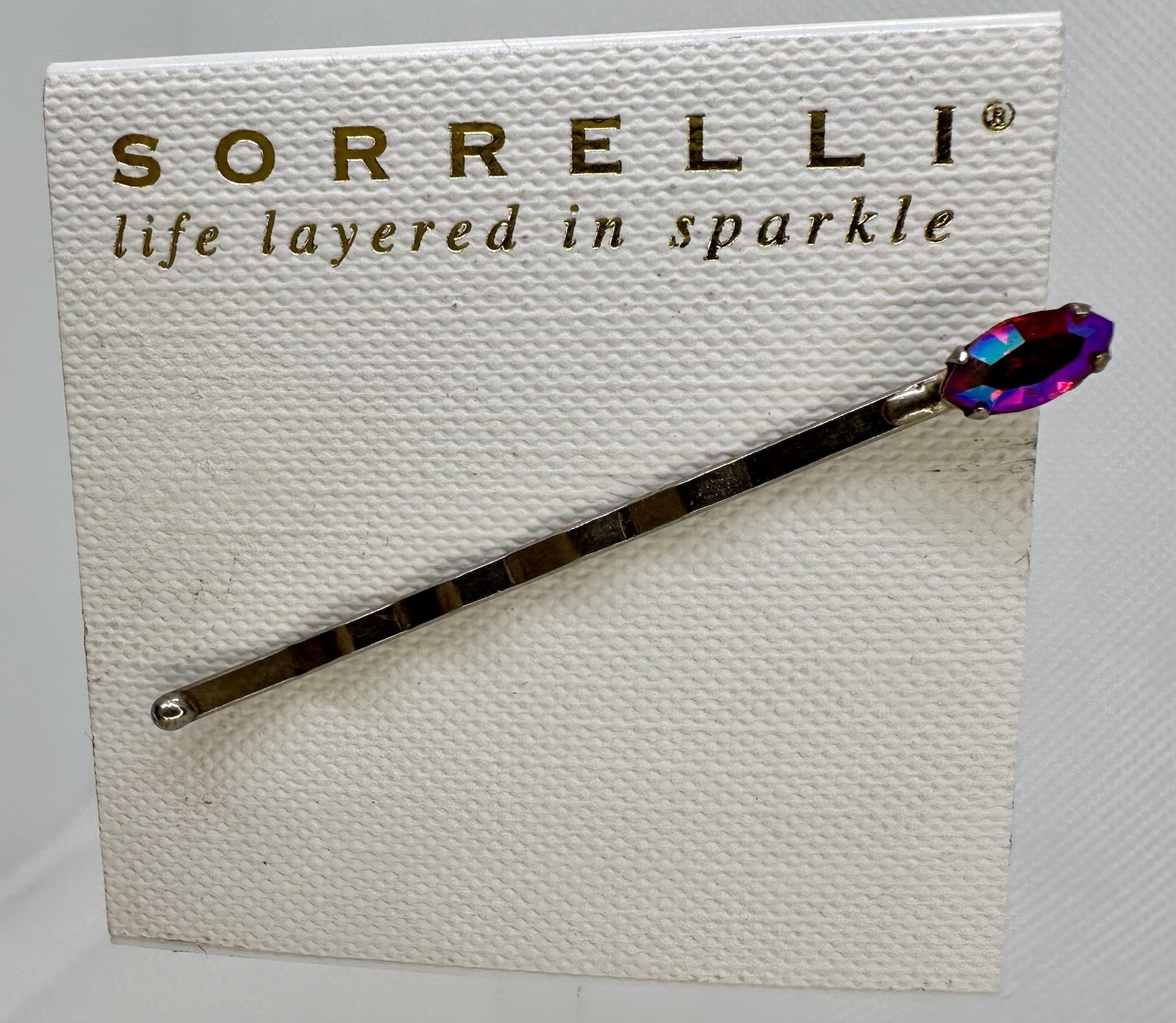 Retired SORRELLI Signed Single Ruby AB Rhinestone… - image 2