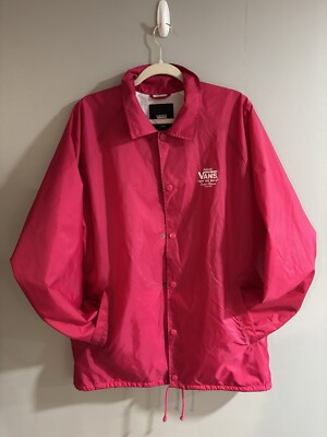 Size XL VANS OFF THE WALL Cany Pink Jacket Men's