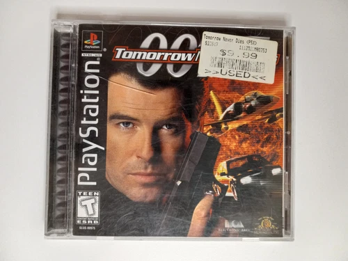 Tomorrow Never Dies 007 (Sony PlayStation 1, PS1 - 1999) Complete