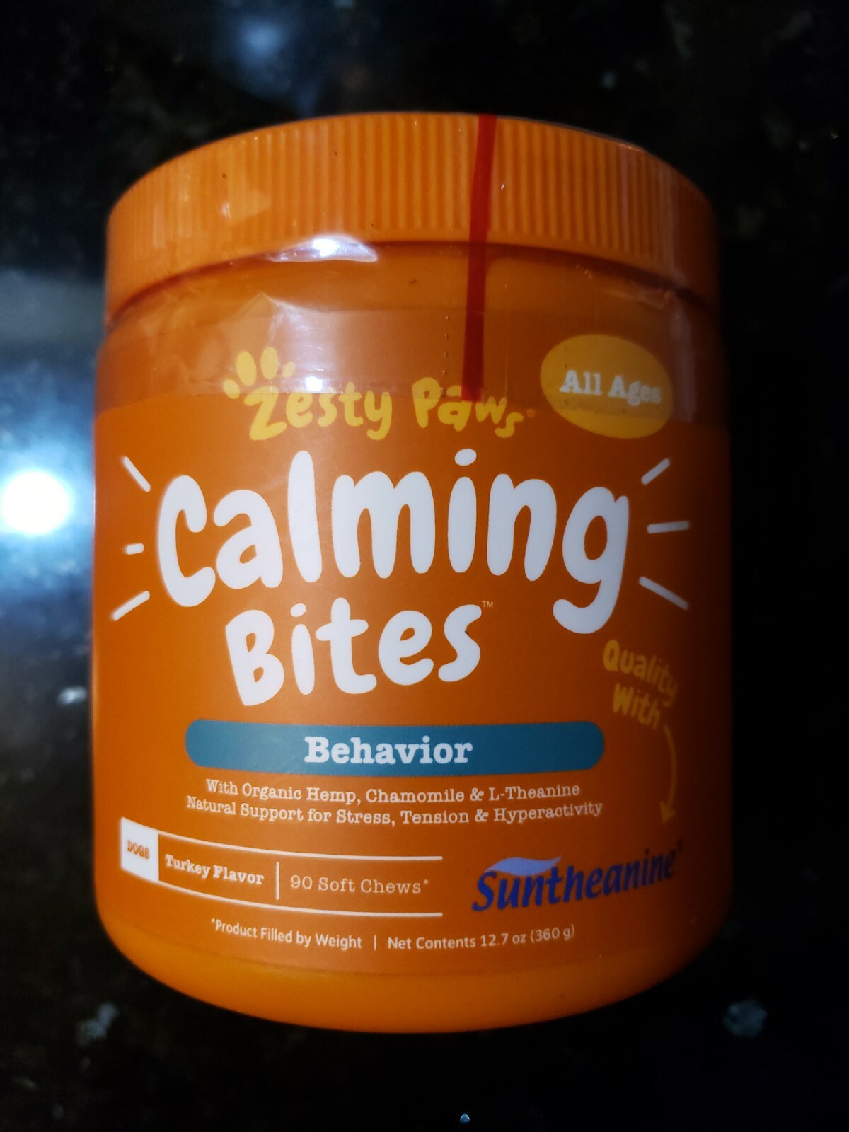 zesty paws stress and anxiety calming bites