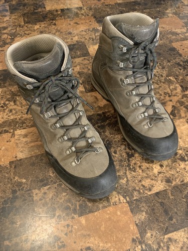 Scarpa Green Leather Gore-Tex Vibram 