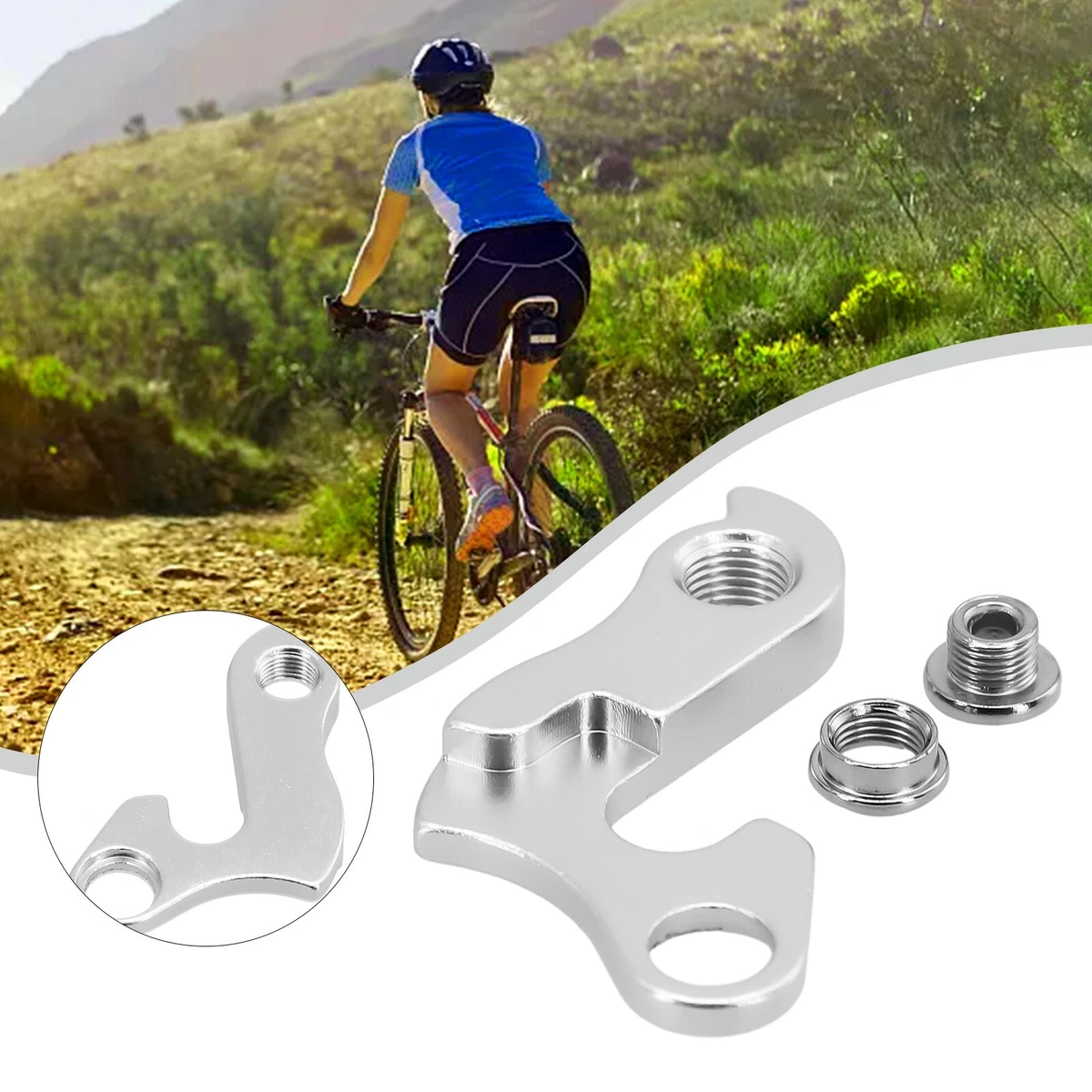 Bike Rear Derailleur Hangers MTB Gear Convertor Adapter Cycling