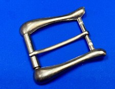 Simple Silver Color Replacement Belt Buckle With Roller End