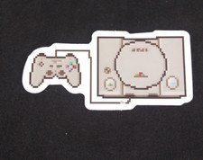 Colorful Gamers  Video Gaming Sticker 1.25" x 2.58" X 