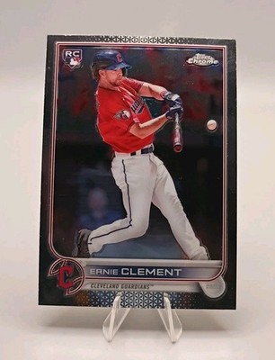 2022 Topps Chrome  Ernie Clement #145 Rookie Card RC Cleveland Guardians 