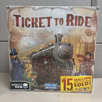 Ticket to Ride Board Game - A Cross-Country Train Adventure.(N.O.B)