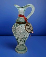 Vintage Empty Moscatel Pinord Spain Grape Cluster Shaped Glass Bottle 750