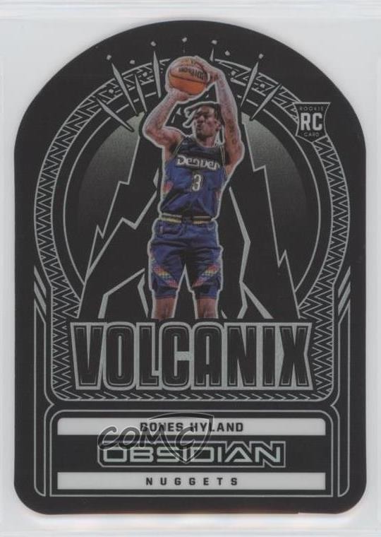 2021-22 Panini Obsidian Volcanix Bones Hyland #39 k5l