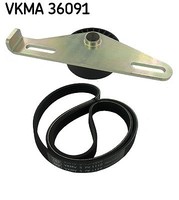 SKF Keilrippenriemensatz U.A. FüR Dacia, Lada, Nissan, Renault