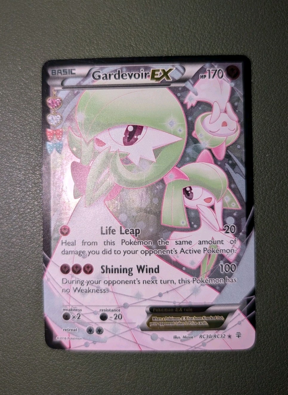 Gardevoir EX RC30/RC32 Ultra Rare Generations Pokemon NM