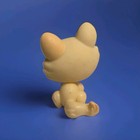 LPS Littlest Pet Shop #848 Authentic Cream Kitten Toy Vintage Pink Eyes 2009 — photo 4