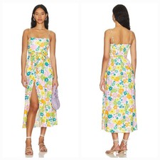 Show Me Your Mumu Amalfi Coast Midi Dress in Petal Pop Small