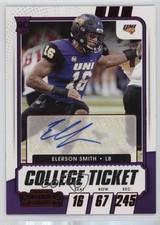 2021 Contenders Draft Picks College Game Ticket Red Elerson Smith #271 Auto 1d59