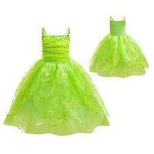 Kids Girls Dress Mesh Costume Tutu Skirt Performance Casual Holiday Ceremony