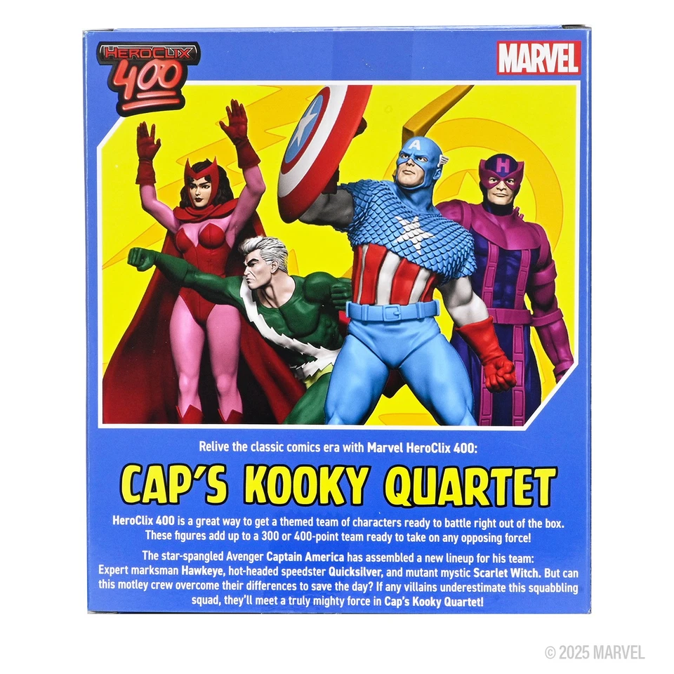 Marvel HeroClix 400: Cap's Kooky Quartet - Image 2 of 4