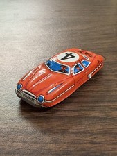 1950s Japanese Nomura Toys TN Tin Litho Toy Taxi 4 Car Vehicle Japan A-123