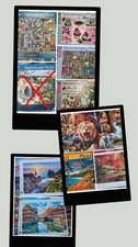 9 Puzzle Konvolut Ravensburger und andere, 10...