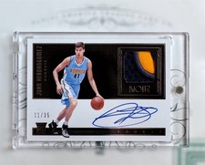 2016 NOIR /35 COLOR Juancho Hernangómez RC RPA Auto Patch Hustle Movie Bo Cruz!!