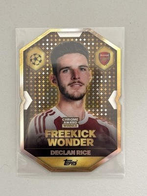 Topps Match Attax Champions League 25/26 Declan Rice Freekick Wonder Rare #CA14