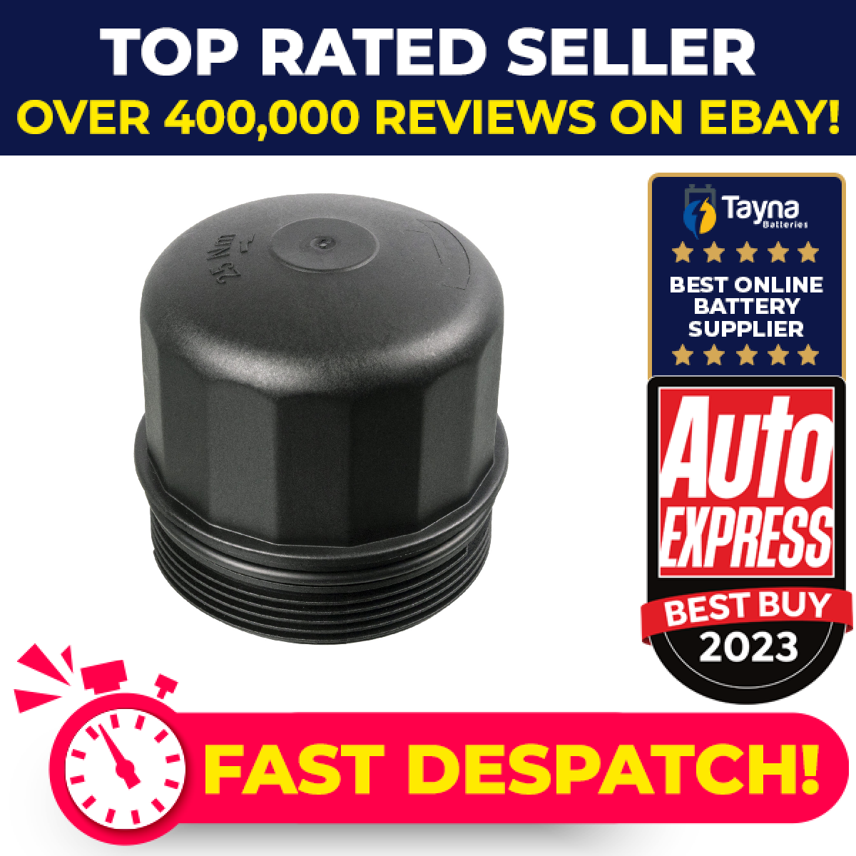 Oil Filter Cap fits BMW M760 G11, G12 6.6 2016 on Lid Cover 11427571010 Febi New