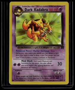 dark kadabra pokemon card value Pokemon - Dark Kadabra (39) main image 0