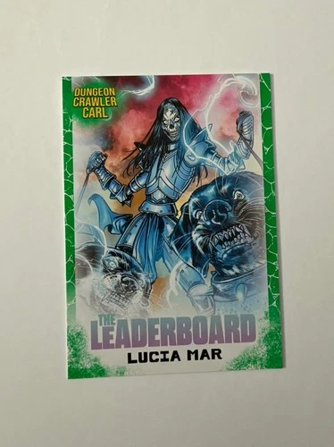 Borant Dungeon Crawler Carl Lucia Mar #46 Leaderboard Emerald Green Variant Card - product listing photo