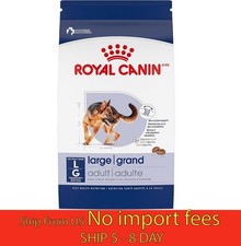 Royal Canin Size Health Nutrition Large Adult Dry Dog Food 30 lb Bag... a20 