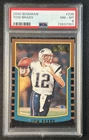 TOM BRADY PSA 8 2000 BOWMAN FOOTBALL #236 ROOKIE RC PATRIOTS 7301