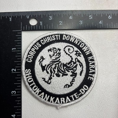 CORPUS CHRISTI DOWNTOWN KARATE SHOTKAN KARATE DO Patch (Martial Arts) 17N1