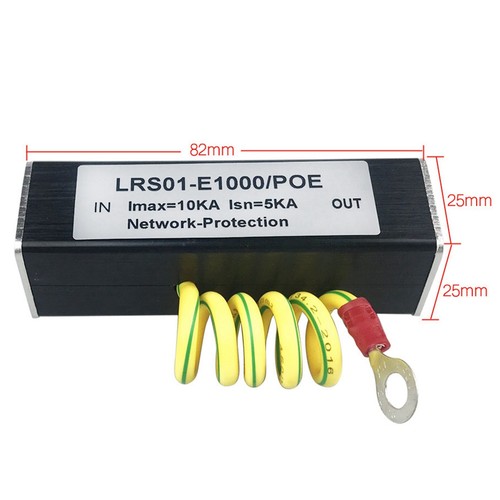 100/1000M POE IP Kamera Netzwerk POE RJ45 & POE ÜBerspannung Schutz Schutz2544 - Afbeelding 3 van 8