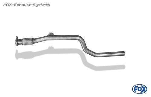 Edelstahl Vorschalldämpfer-Soundrohr -für Original ESD- Mercedes SLK R170