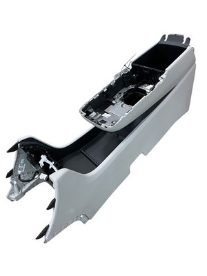 2025 HYUNDAI TUCSON FRONT CENTER CONSOLE BASE GRAY OEM