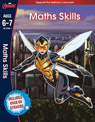 Avengers: Maths Skills (Ages 6 to 7) (Marvel Learning) by Scholastic, 140718475X