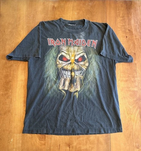 90’s Iron Maiden single stitch tour concert shirt Vintage vintage concert t-shirt, vintage, single stitch, B+ condition