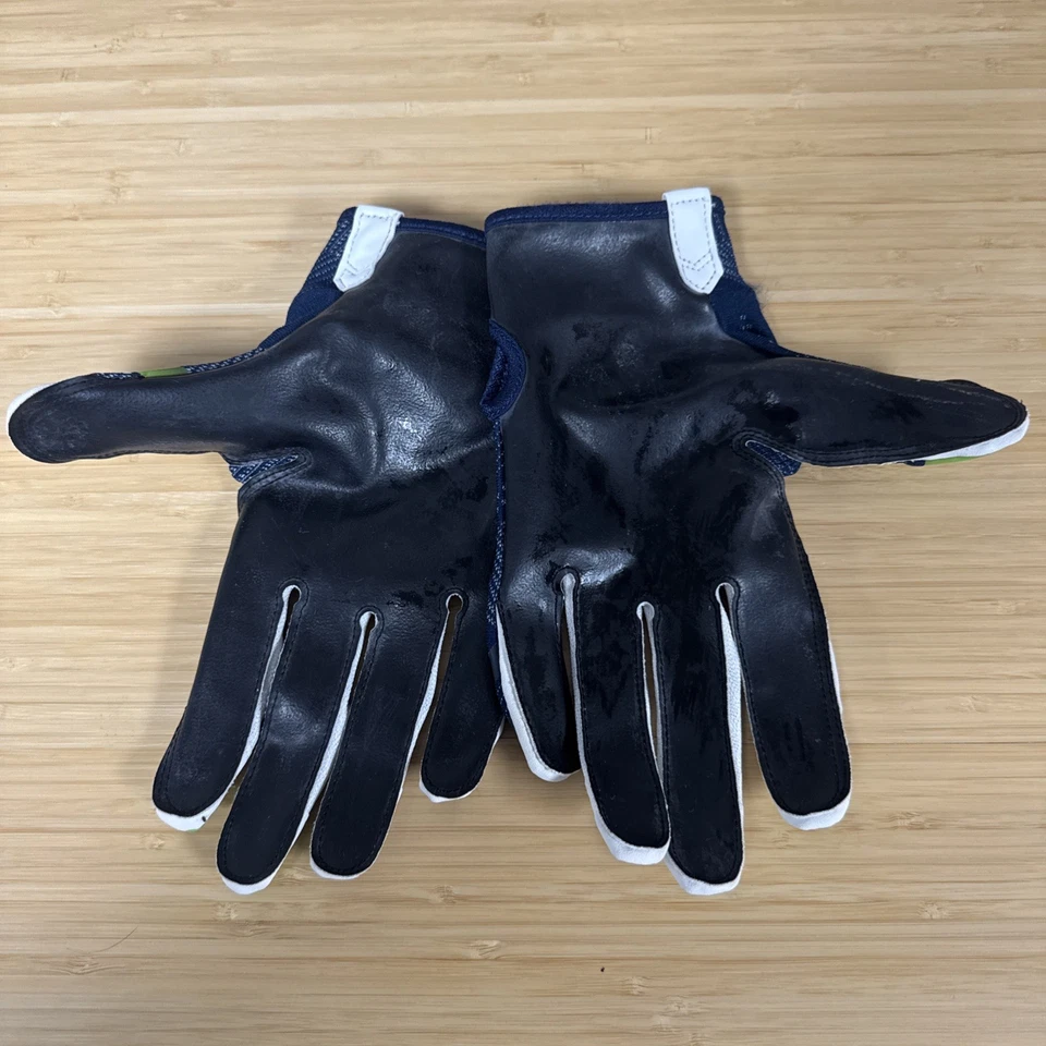 Guantes receptores de fútbol americano Nike tejido vapor NFL - Seahawks - PGF409-419 - Talla: XXL Foto 2 de 4
