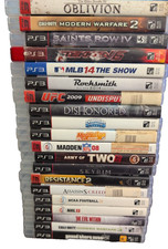 PS3 Game Lot of 20 Skyrim GTA 5 Dishonored Evil Within Army of Two Tekken +More
