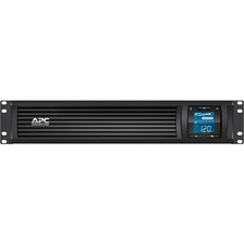 APC Smart-UPS C, Line Interactive, 1000VA, Rackmount 2U, 120V, 6x NEMA 5-15R out