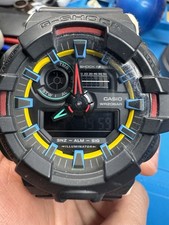 CASIO G-SHOCK GA-700SE-1A9JF Black Yellow Timer Alarm Mens Watch Digital