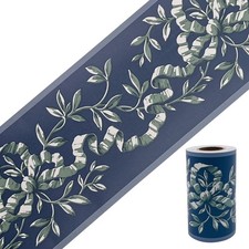 Yifely Vintage Floral Wallpaper Border Peel  Stick 4" x 393", Multicolor
