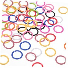 50PCS Knitting Stitch Markers, Round Shape Colorful Crochet Stitch Markers,