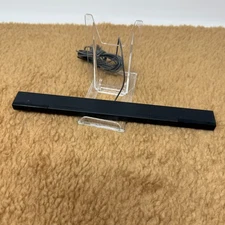 Black Nintendo Wii Sensor Bar Wired Official RVL-014 For Wii And Wii U OEM