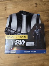 Star Wars Darth Vader Children Youth Boys Halloween Costume Sz L 10/12