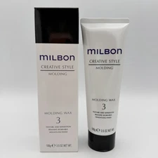 Milbon Creative Style Molding Wax 3, 3.5 oz New With Box Hair Styling Texture