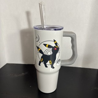 Pokemon Umbreon 30oz Stainless Steel Tumbler with Handle and Straw