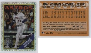 2023 Topps Series 1 1988 Topps Chrome Silver Pack Yordan Alvarez #T88C-82