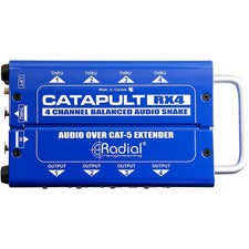 Radial Engineering Catapult 4-channel Cat 5 Audio Snake RX4 Receiver Module