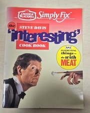 Vintage The Steve Davis Interesting Cookbook No1  Ref00413